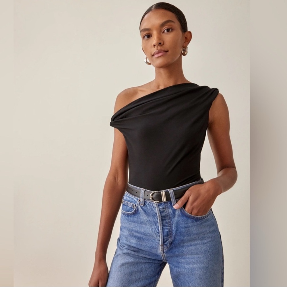 Reformation Black Cello Top (Small)